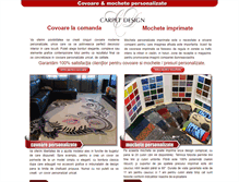 Tablet Screenshot of carpetdesign.ro